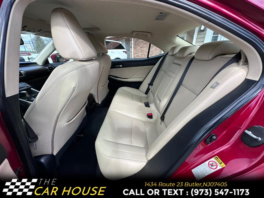 2015 Lexus IS 250 4dr Sport Sdn RWD, available for sale in Butler, New Jersey | The Car House. Butler, New Jersey 2015 Lexus IS 250 4dr Sport Sdn RWD, available for sale in Butler, New Jersey | The Car House. Butler, New Jersey