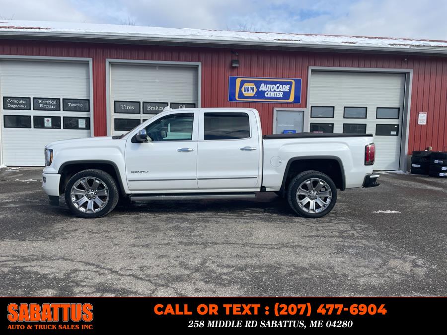 2017 GMC Sierra 1500 4WD Crew Cab 143.5" Denali, available for sale in Sabattus, Maine | Sabattus Auto and Truck Sales Inc. Sabattus, Maine 2017 GMC Sierra 1500 4WD Crew Cab 143.5" Denali, available for sale in Sabattus, Maine | Sabattus Auto and Truck Sales Inc. Sabattus, Maine
