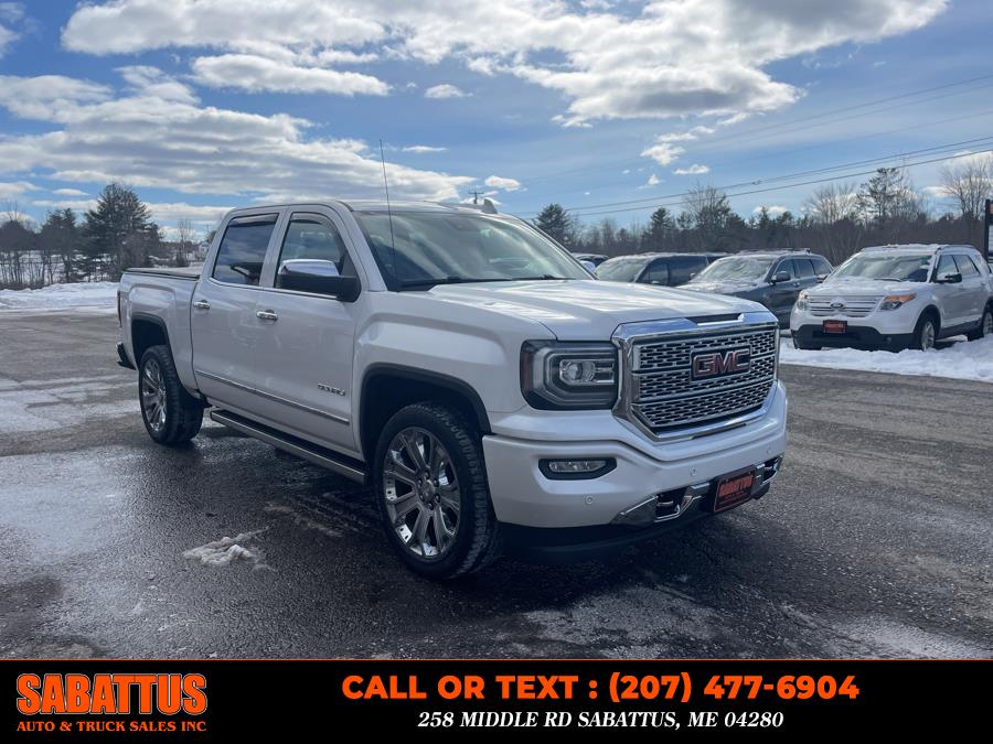 2017 GMC Sierra 1500 4WD Crew Cab 143.5" Denali, available for sale in Sabattus, Maine | Sabattus Auto and Truck Sales Inc. Sabattus, Maine 2017 GMC Sierra 1500 4WD Crew Cab 143.5" Denali, available for sale in Sabattus, Maine | Sabattus Auto and Truck Sales Inc. Sabattus, Maine