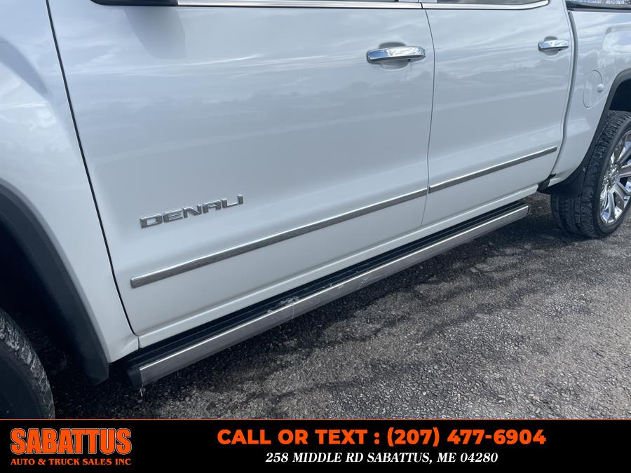 2017 GMC Sierra 1500 4WD Crew Cab 143.5" Denali, available for sale in Sabattus, Maine | Sabattus Auto and Truck Sales Inc. Sabattus, Maine 2017 GMC Sierra 1500 4WD Crew Cab 143.5" Denali, available for sale in Sabattus, Maine | Sabattus Auto and Truck Sales Inc. Sabattus, Maine