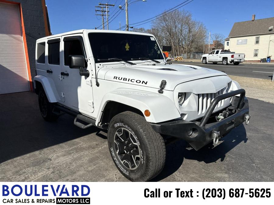 2013 Jeep Wrangler Unlimited Rubicon 10th Anniversary Sport Utility 4, available for sale in New Haven, Connecticut | Boulevard Motors LLC. New Haven, Connecticut