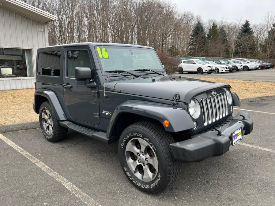 2016 Jeep Wrangler 4WD 2dr Sahara, available for sale in Berlin, Connecticut | Tru Auto Mall. Berlin, Connecticut 2016 Jeep Wrangler 4WD 2dr Sahara, available for sale in Berlin, Connecticut | Tru Auto Mall. Berlin, Connecticut