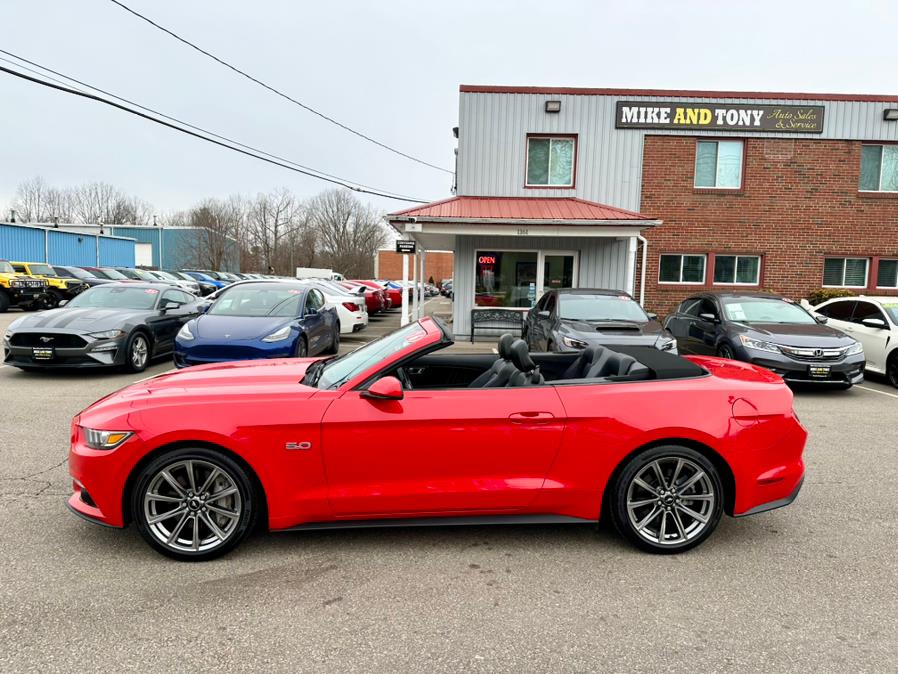 2016 Ford Mustang 2dr Conv GT Premium, available for sale in South Windsor, Connecticut | Mike And Tony Auto Sales, Inc. South Windsor, Connecticut 2016 Ford Mustang 2dr Conv GT Premium, available for sale in South Windsor, Connecticut | Mike And Tony Auto Sales, Inc. South Windsor, Connecticut