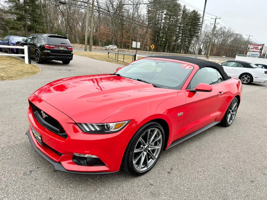 2016 Ford Mustang 2dr Conv GT Premium, available for sale in South Windsor, Connecticut | Mike And Tony Auto Sales, Inc. South Windsor, Connecticut 2016 Ford Mustang 2dr Conv GT Premium, available for sale in South Windsor, Connecticut | Mike And Tony Auto Sales, Inc. South Windsor, Connecticut
