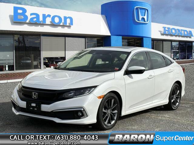 2019 Honda Civic Sedan EX, available for sale in Patchogue, New York | Baron Supercenter. Patchogue, New York