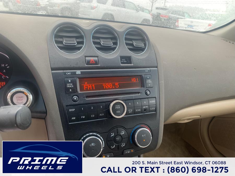 2012 Nissan Altima 4dr Sdn I4 CVT 2.5 S, available for sale in East Windsor, Connecticut | Prime Wheels. East Windsor, Connecticut 2012 Nissan Altima 4dr Sdn I4 CVT 2.5 S, available for sale in East Windsor, Connecticut | Prime Wheels. East Windsor, Connecticut