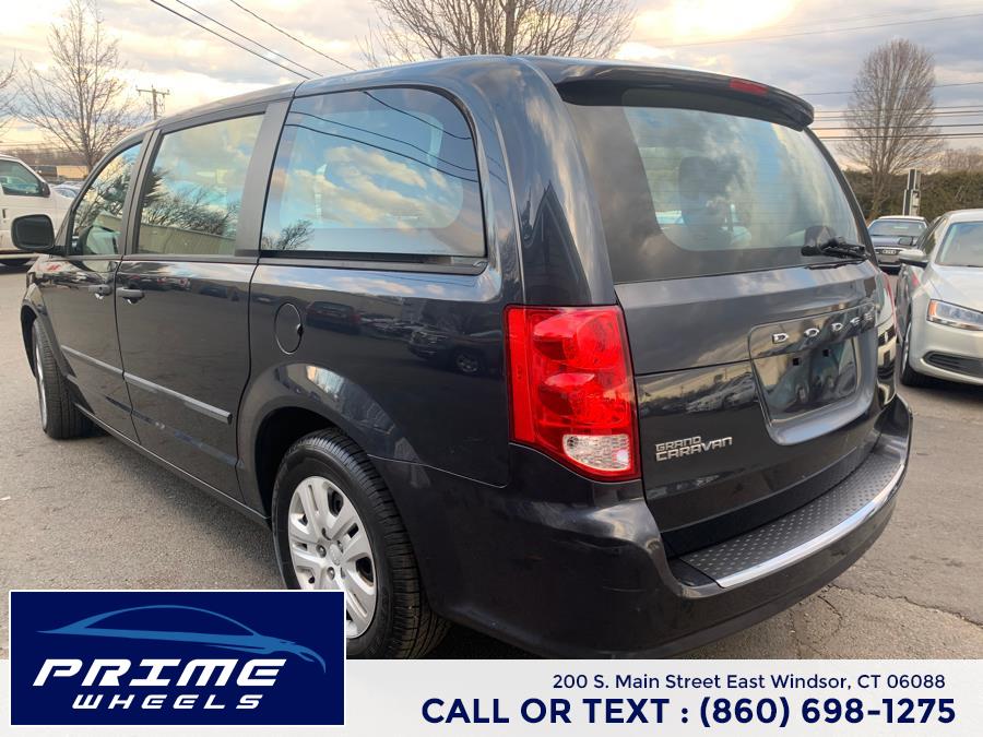 2013 Dodge Grand Caravan 4dr Wgn American Value Pkg, available for sale in East Windsor, Connecticut | Prime Wheels. East Windsor, Connecticut 2013 Dodge Grand Caravan 4dr Wgn American Value Pkg, available for sale in East Windsor, Connecticut | Prime Wheels. East Windsor, Connecticut