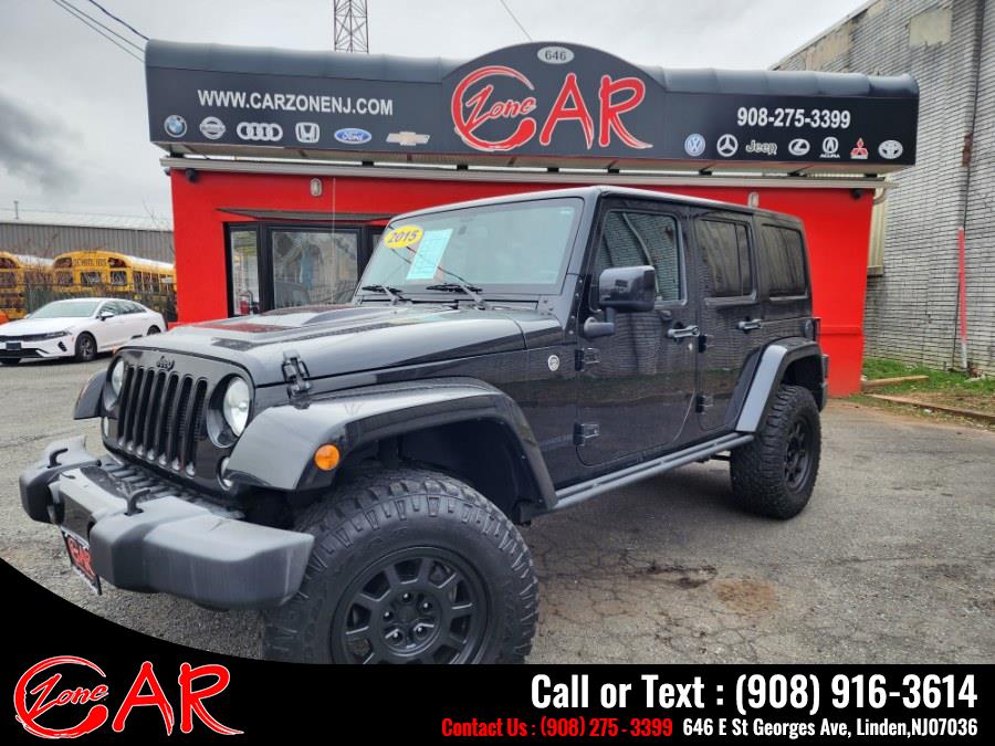 Used Jeep Wrangler Unlimited 4WD 4dr Sahara 2015 | Car Zone. Linden, New Jersey