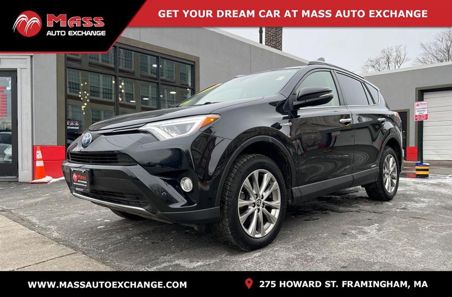 2018 Toyota Rav4 Hybrid Limited, available for sale in Framingham, Massachusetts | Mass Auto Exchange. Framingham, Massachusetts