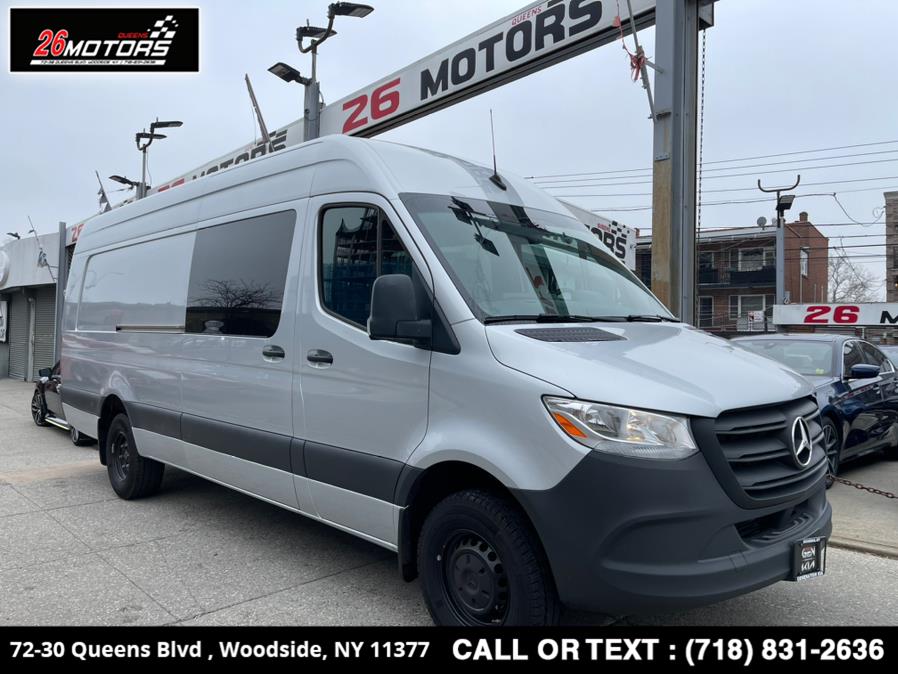 2021 Mercedes-Benz Sprinter Cargo Van 3500 High Roof V6 170" Extended RWD, available for sale in Woodside, New York | 26 Motors Queens. Woodside, New York