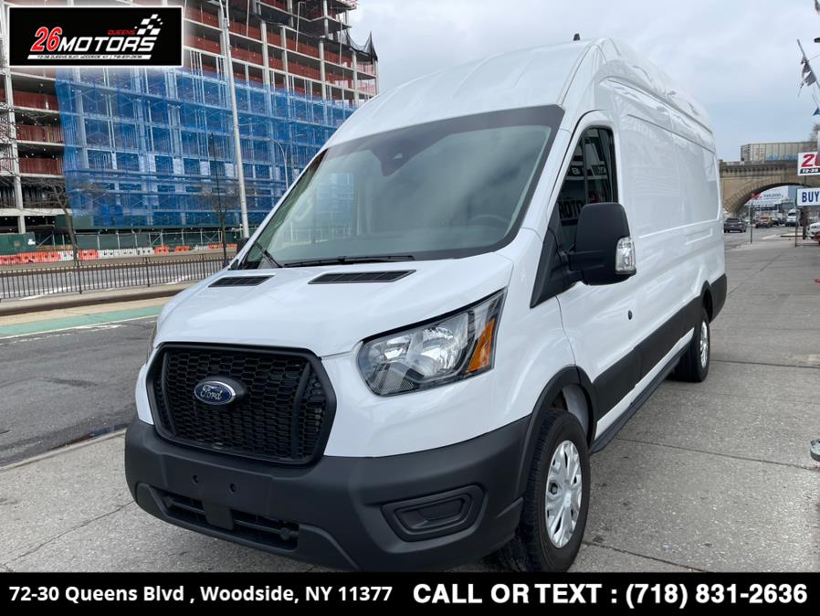 2021 Ford Transit Cargo Van T-350 148" EL Hi Rf 9500 GVWR RWD, available for sale in Woodside, New York | 26 Motors Queens. Woodside, New York 2021 Ford Transit Cargo Van T-350 148" EL Hi Rf 9500 GVWR RWD, available for sale in Woodside, New York | 26 Motors Queens. Woodside, New York