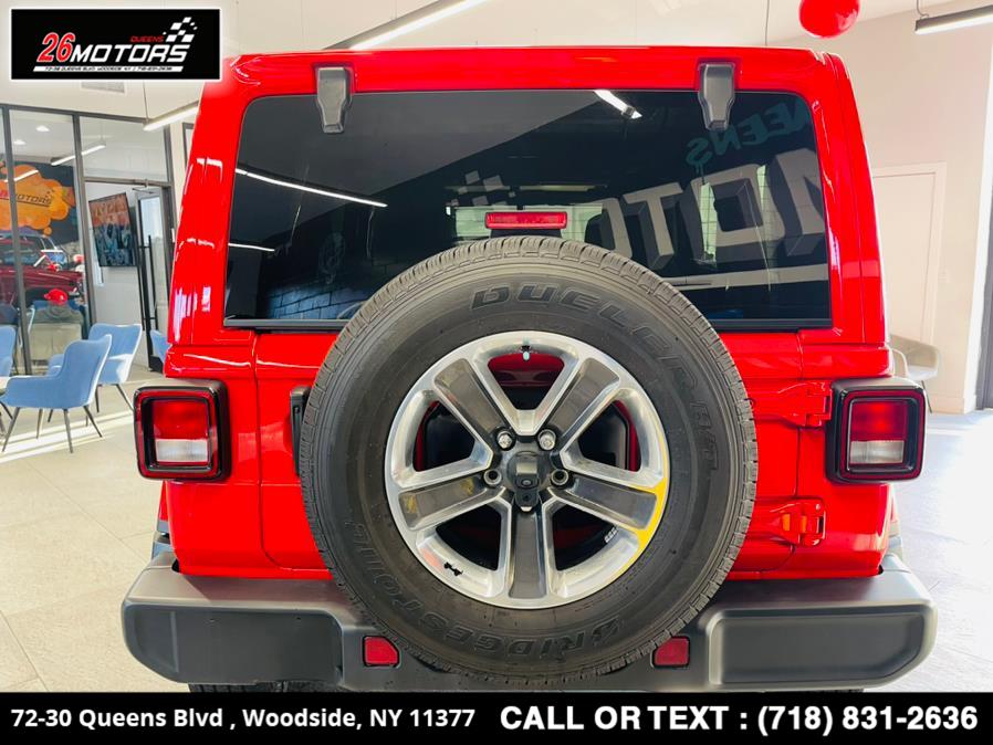 2021 Jeep Wrangler Unlimited Sahara 4x4, available for sale in Woodside, New York | 26 Motors Queens. Woodside, New York 2021 Jeep Wrangler Unlimited Sahara 4x4, available for sale in Woodside, New York | 26 Motors Queens. Woodside, New York