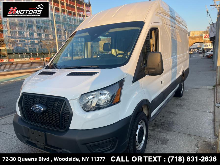 2021 Ford Transit Cargo Van T-350 148" EL Hi Rf 9500 GVWR RWD, available for sale in Woodside, New York | 26 Motors Queens. Woodside, New York 2021 Ford Transit Cargo Van T-350 148" EL Hi Rf 9500 GVWR RWD, available for sale in Woodside, New York | 26 Motors Queens. Woodside, New York