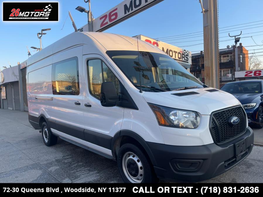 2021 Ford Transit Cargo Van T-350 148" EL Hi Rf 9500 GVWR RWD, available for sale in Woodside, New York | 26 Motors Queens. Woodside, New York 2021 Ford Transit Cargo Van T-350 148" EL Hi Rf 9500 GVWR RWD, available for sale in Woodside, New York | 26 Motors Queens. Woodside, New York