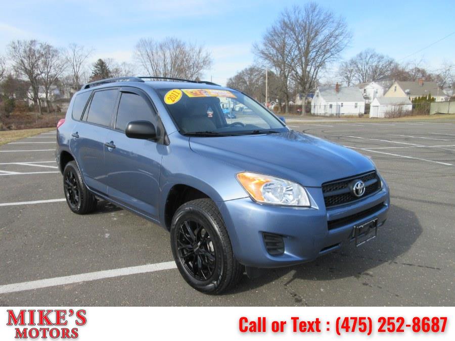 2011 Toyota RAV4 4WD 4dr 4-cyl 4-Spd AT (Natl), available for sale in Stratford, Connecticut | Mike's Motors LLC. Stratford, Connecticut 2011 Toyota RAV4 4WD 4dr 4-cyl 4-Spd AT (Natl), available for sale in Stratford, Connecticut | Mike's Motors LLC. Stratford, Connecticut