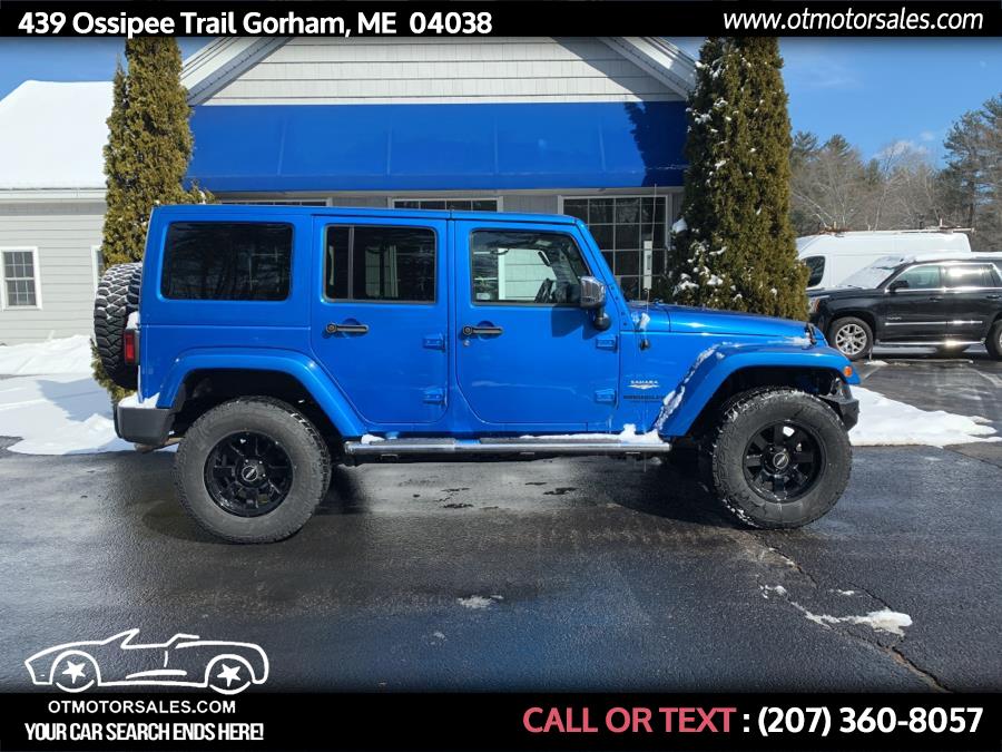2015 Jeep Wrangler Unlimited 4WD 4dr Sahara, available for sale in Gorham, Maine | Ossipee Trail Motor Sales. Gorham, Maine