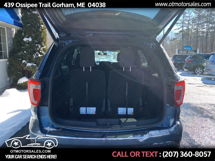 2018 Ford Explorer XLT 4WD, available for sale in Gorham, Maine | Ossipee Trail Motor Sales. Gorham, Maine 2018 Ford Explorer XLT 4WD, available for sale in Gorham, Maine | Ossipee Trail Motor Sales. Gorham, Maine