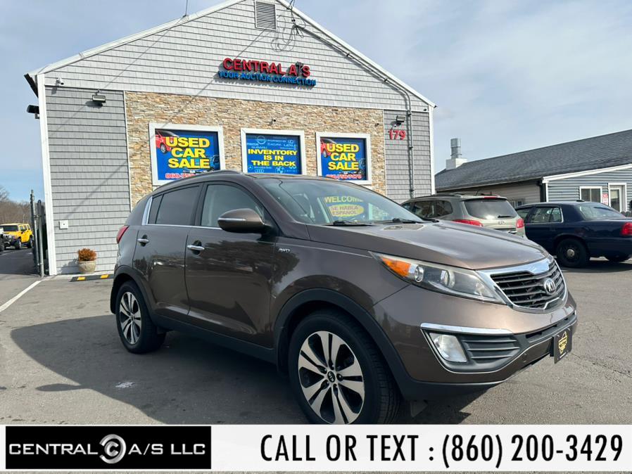 2013 Kia Sportage AWD 4dr EX, available for sale in East Windsor, Connecticut | Central A/S LLC. East Windsor, Connecticut 2013 Kia Sportage AWD 4dr EX, available for sale in East Windsor, Connecticut | Central A/S LLC. East Windsor, Connecticut