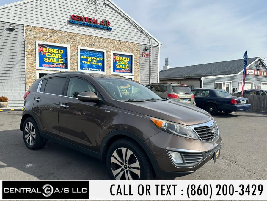 2013 Kia Sportage AWD 4dr EX, available for sale in East Windsor, Connecticut | Central A/S LLC. East Windsor, Connecticut 2013 Kia Sportage AWD 4dr EX, available for sale in East Windsor, Connecticut | Central A/S LLC. East Windsor, Connecticut