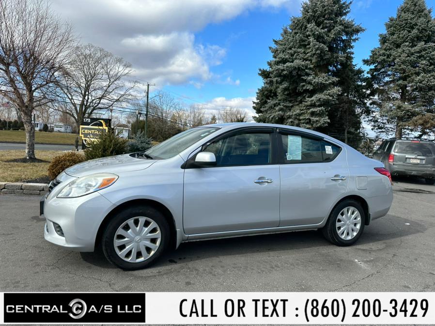 2012 Nissan Versa 4dr Sdn CVT 1.6 SV, available for sale in East Windsor, Connecticut | Central A/S LLC. East Windsor, Connecticut 2012 Nissan Versa 4dr Sdn CVT 1.6 SV, available for sale in East Windsor, Connecticut | Central A/S LLC. East Windsor, Connecticut