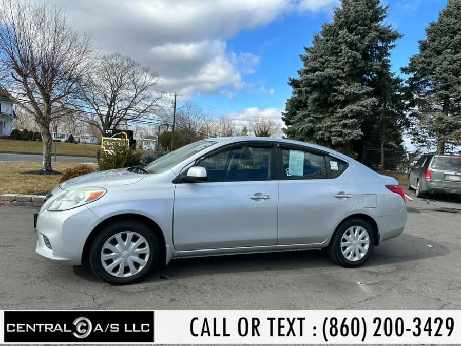 2012 Nissan Versa 4dr Sdn CVT 1.6 SV, available for sale in East Windsor, Connecticut | Central A/S LLC. East Windsor, Connecticut 2012 Nissan Versa 4dr Sdn CVT 1.6 SV, available for sale in East Windsor, Connecticut | Central A/S LLC. East Windsor, Connecticut
