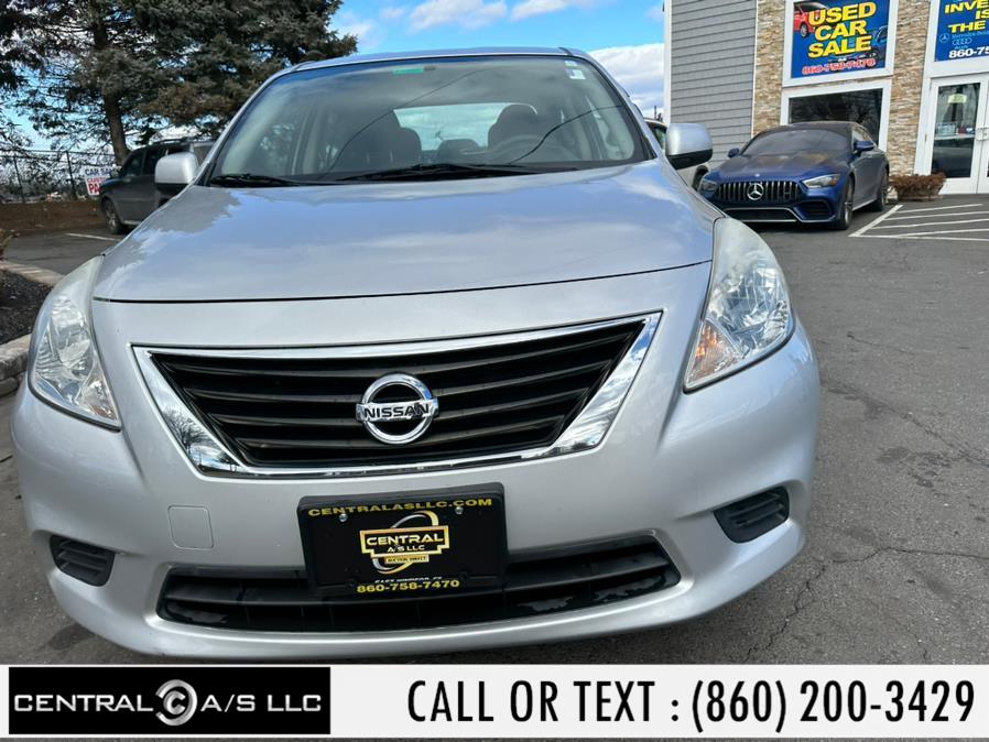 2012 Nissan Versa 4dr Sdn CVT 1.6 SV, available for sale in East Windsor, Connecticut | Central A/S LLC. East Windsor, Connecticut 2012 Nissan Versa 4dr Sdn CVT 1.6 SV, available for sale in East Windsor, Connecticut | Central A/S LLC. East Windsor, Connecticut