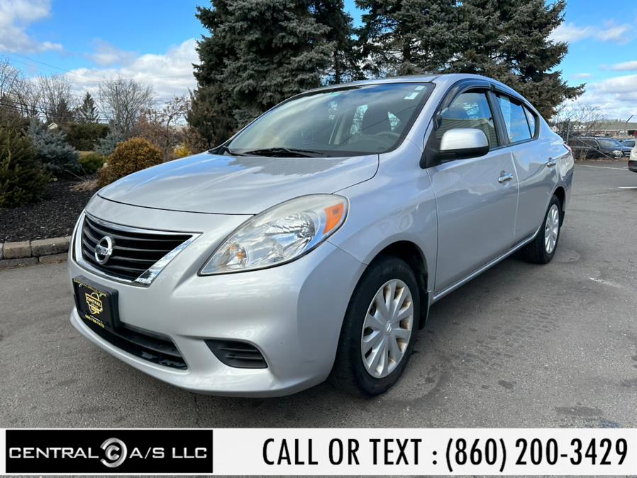 2012 Nissan Versa 4dr Sdn CVT 1.6 SV, available for sale in East Windsor, Connecticut | Central A/S LLC. East Windsor, Connecticut 2012 Nissan Versa 4dr Sdn CVT 1.6 SV, available for sale in East Windsor, Connecticut | Central A/S LLC. East Windsor, Connecticut