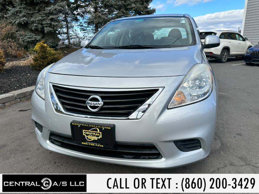 2012 Nissan Versa 4dr Sdn CVT 1.6 SV, available for sale in East Windsor, Connecticut | Central A/S LLC. East Windsor, Connecticut 2012 Nissan Versa 4dr Sdn CVT 1.6 SV, available for sale in East Windsor, Connecticut | Central A/S LLC. East Windsor, Connecticut