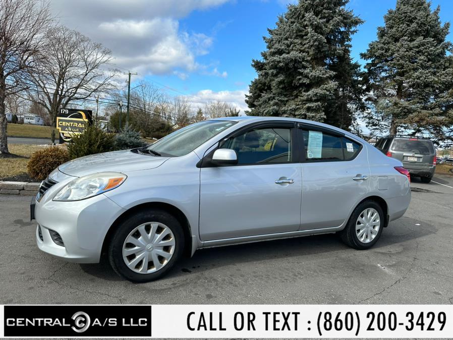 2012 Nissan Versa 4dr Sdn CVT 1.6 SV, available for sale in East Windsor, Connecticut | Central A/S LLC. East Windsor, Connecticut 2012 Nissan Versa 4dr Sdn CVT 1.6 SV, available for sale in East Windsor, Connecticut | Central A/S LLC. East Windsor, Connecticut