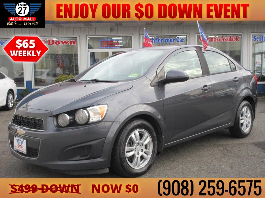 2012 Chevrolet Sonic 4dr Sdn LS 2LS, available for sale in Linden, New Jersey | Route 27 Auto Mall. Linden, New Jersey