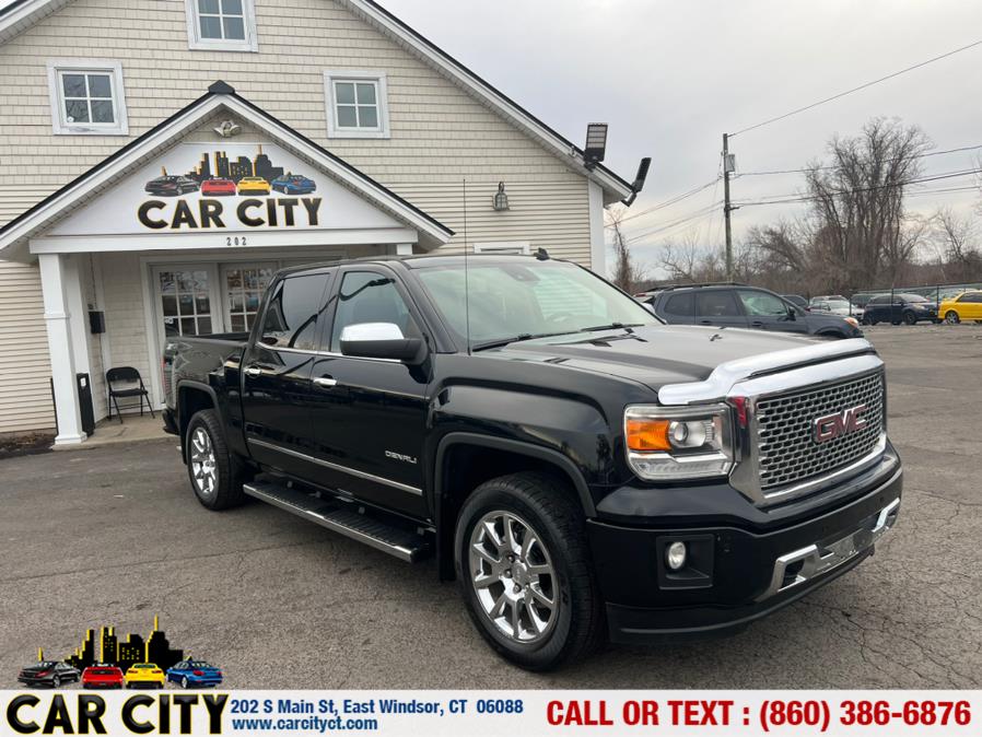 2014 GMC Sierra 1500 4WD Crew Cab 143.5" Denali, available for sale in East Windsor, Connecticut | Car City LLC. East Windsor, Connecticut 2014 GMC Sierra 1500 4WD Crew Cab 143.5" Denali, available for sale in East Windsor, Connecticut | Car City LLC. East Windsor, Connecticut