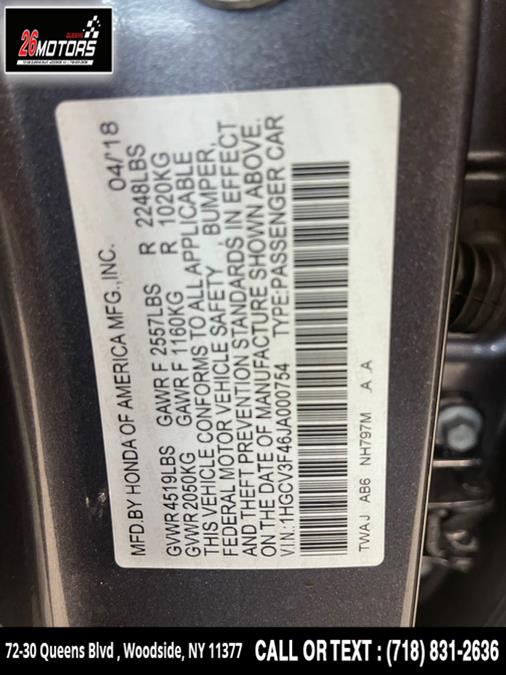 2018 Honda Accord Hybrid EX Sedan, available for sale in Woodside, New York | 26 Motors Queens. Woodside, New York 2018 Honda Accord Hybrid EX Sedan, available for sale in Woodside, New York | 26 Motors Queens. Woodside, New York