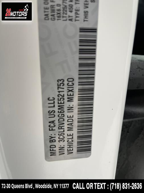 2021 Ram ProMaster Cargo Van 2500 High Roof 159" WB, available for sale in Woodside, New York | 26 Motors Queens. Woodside, New York 2021 Ram ProMaster Cargo Van 2500 High Roof 159" WB, available for sale in Woodside, New York | 26 Motors Queens. Woodside, New York