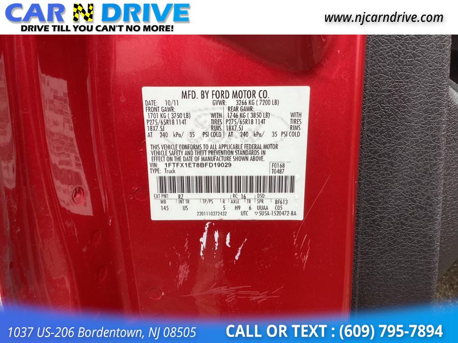 2011 Ford F-150 XLT SuperCab 6.5-ft. Bed 4WD, available for sale in Burlington, New Jersey | Car N Drive. Burlington, New Jersey 2011 Ford F-150 XLT SuperCab 6.5-ft. Bed 4WD, available for sale in Burlington, New Jersey | Car N Drive. Burlington, New Jersey