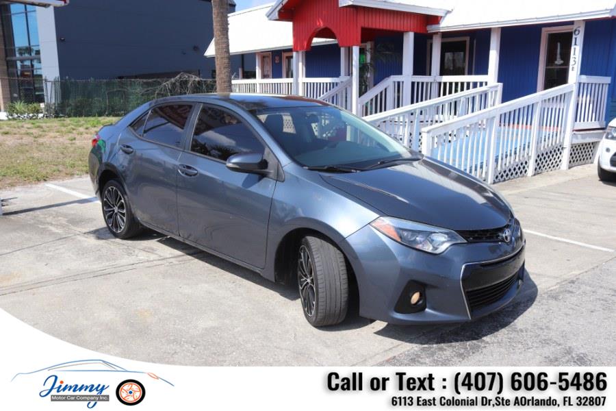 2014 Toyota Corolla 4dr Sdn CVT S (Natl), available for sale in Orlando, Florida | Jimmy Motor Car Company Inc. Orlando, Florida 2014 Toyota Corolla 4dr Sdn CVT S (Natl), available for sale in Orlando, Florida | Jimmy Motor Car Company Inc. Orlando, Florida