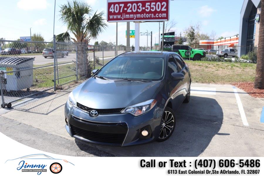 2014 Toyota Corolla 4dr Sdn CVT S (Natl), available for sale in Orlando, Florida | Jimmy Motor Car Company Inc. Orlando, Florida