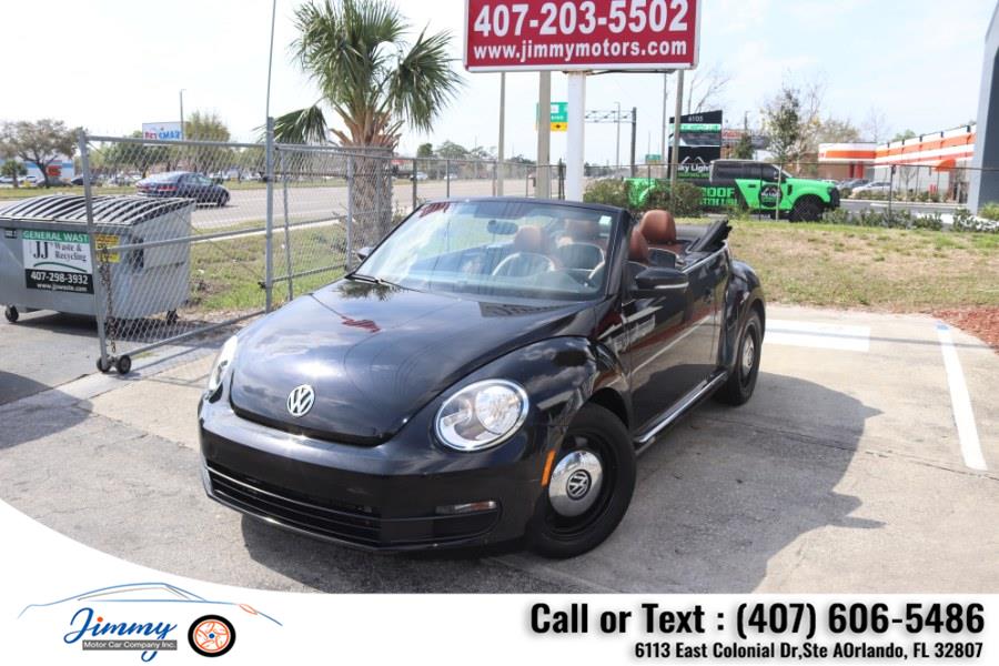 2015 Volkswagen Beetle Convertible 2dr Auto 1.8T w/Tech PZEV, available for sale in Orlando, Florida | Jimmy Motor Car Company Inc. Orlando, Florida