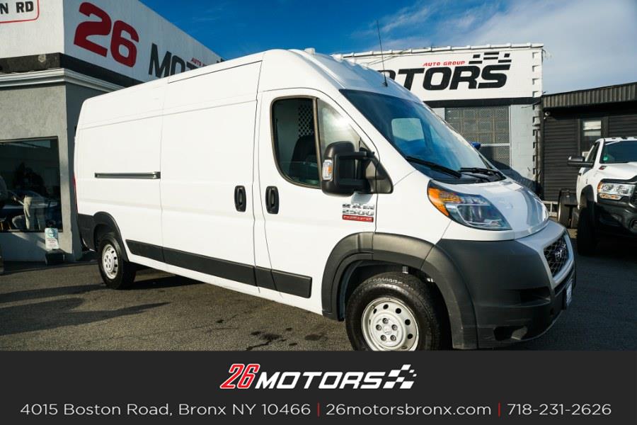 2020 Ram ProMaster Cargo Van 2500 High Roof 159" WB, available for sale in Bronx, New York | 26 Motors Bronx. Bronx, New York 2020 Ram ProMaster Cargo Van 2500 High Roof 159" WB, available for sale in Bronx, New York | 26 Motors Bronx. Bronx, New York