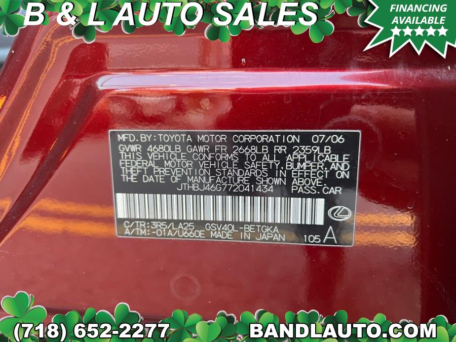 2007 Lexus ES 350 4dr Sedan, available for sale in Bronx, New York | B & L Auto Sales LLC. Bronx, New York 2007 Lexus ES 350 4dr Sedan, available for sale in Bronx, New York | B & L Auto Sales LLC. Bronx, New York