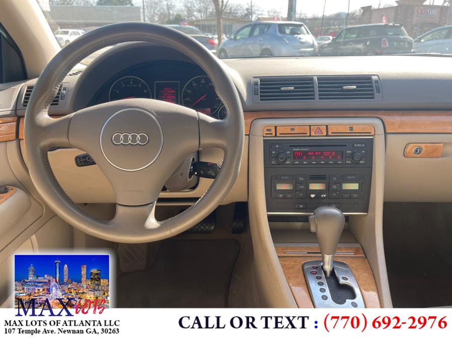 2004 Audi A4 2004.5 4dr Sdn 1.8T CVT, available for sale in Newnan, Georgia | Max Lots of Atlanta LLC. Newnan, Georgia 2004 Audi A4 2004.5 4dr Sdn 1.8T CVT, available for sale in Newnan, Georgia | Max Lots of Atlanta LLC. Newnan, Georgia