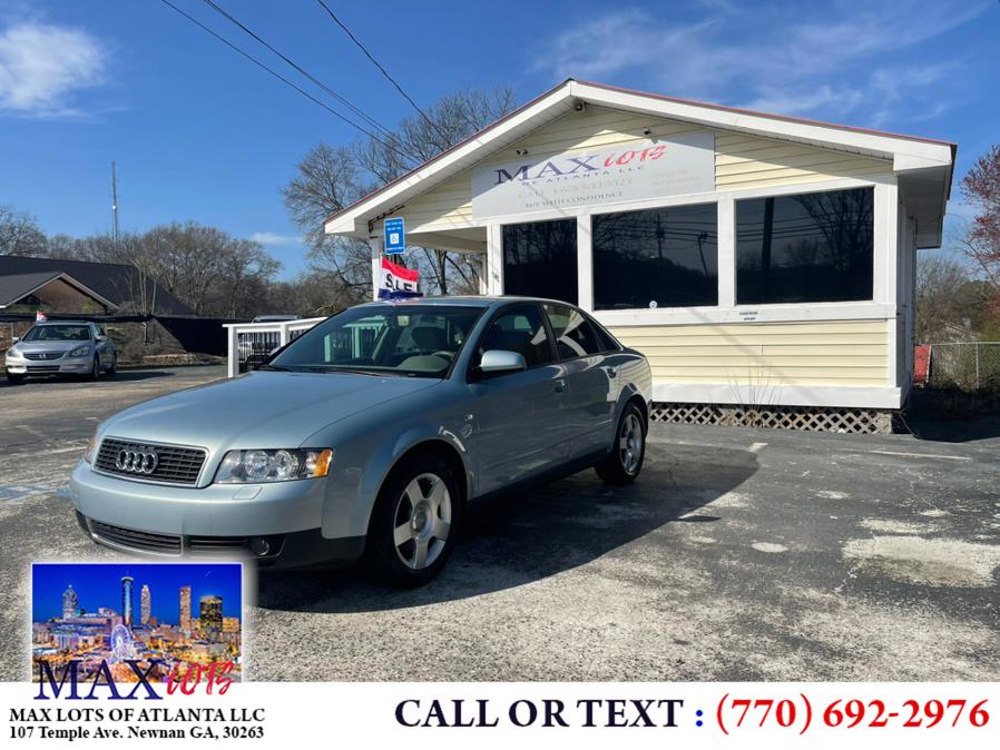 2004 Audi A4 2004.5 4dr Sdn 1.8T CVT, available for sale in Newnan, Georgia | Max Lots of Atlanta LLC. Newnan, Georgia