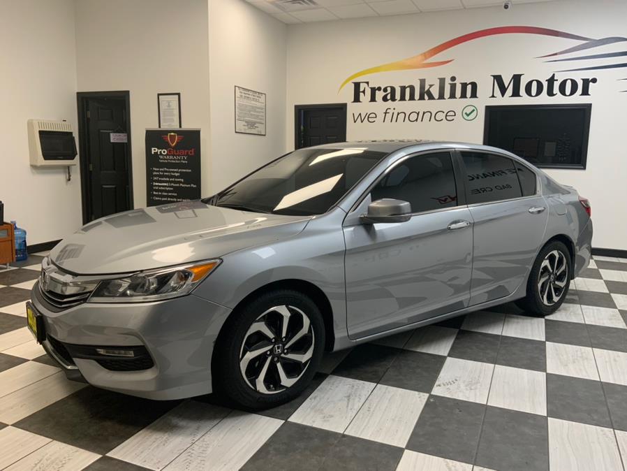 2017 Honda Accord Sedan EX-L CVT w/Navi & Honda Sensing, available for sale in Hartford, Connecticut | Franklin Motors Auto Sales LLC. Hartford, Connecticut 2017 Honda Accord Sedan EX-L CVT w/Navi & Honda Sensing, available for sale in Hartford, Connecticut | Franklin Motors Auto Sales LLC. Hartford, Connecticut