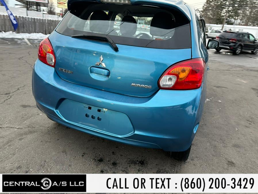 2015 Mitsubishi Mirage 4dr HB CVT DE, available for sale in East Windsor, Connecticut | Central A/S LLC. East Windsor, Connecticut 2015 Mitsubishi Mirage 4dr HB CVT DE, available for sale in East Windsor, Connecticut | Central A/S LLC. East Windsor, Connecticut