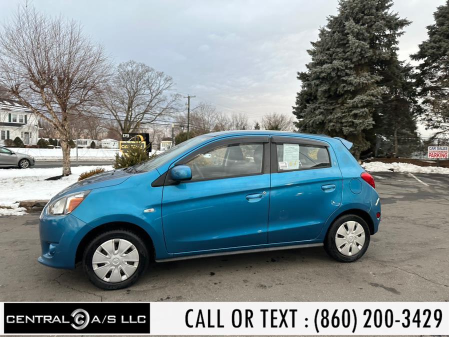 2015 Mitsubishi Mirage 4dr HB CVT DE, available for sale in East Windsor, Connecticut | Central A/S LLC. East Windsor, Connecticut 2015 Mitsubishi Mirage 4dr HB CVT DE, available for sale in East Windsor, Connecticut | Central A/S LLC. East Windsor, Connecticut