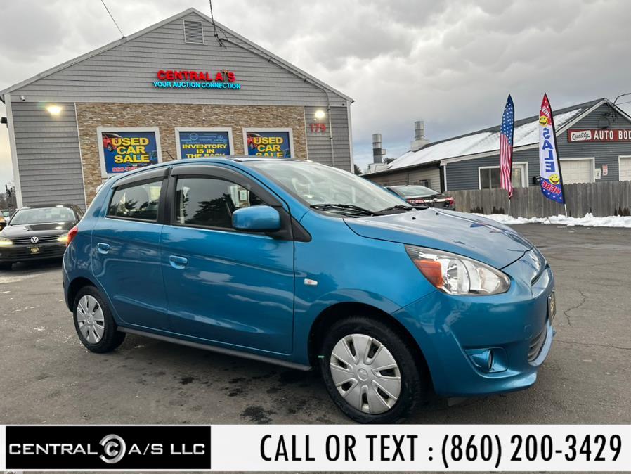 2015 Mitsubishi Mirage 4dr HB CVT DE, available for sale in East Windsor, Connecticut | Central A/S LLC. East Windsor, Connecticut