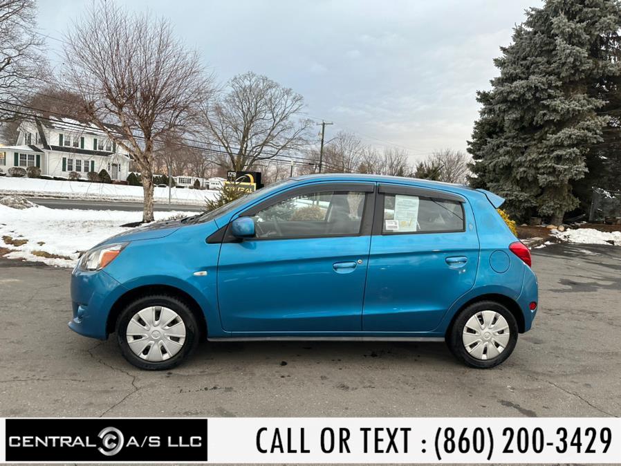 2015 Mitsubishi Mirage 4dr HB CVT DE, available for sale in East Windsor, Connecticut | Central A/S LLC. East Windsor, Connecticut 2015 Mitsubishi Mirage 4dr HB CVT DE, available for sale in East Windsor, Connecticut | Central A/S LLC. East Windsor, Connecticut
