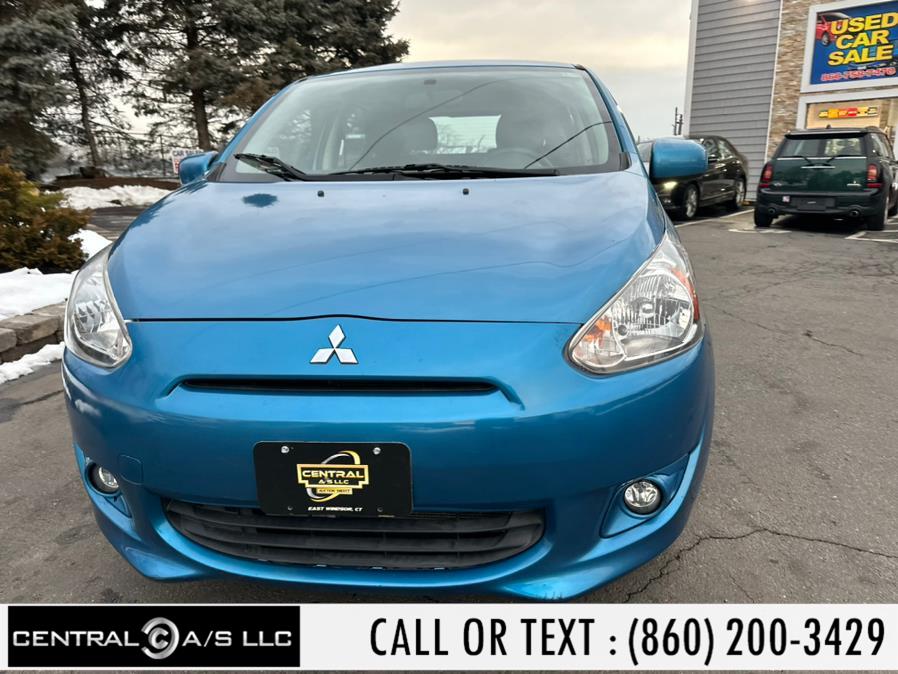 2015 Mitsubishi Mirage 4dr HB CVT DE, available for sale in East Windsor, Connecticut | Central A/S LLC. East Windsor, Connecticut 2015 Mitsubishi Mirage 4dr HB CVT DE, available for sale in East Windsor, Connecticut | Central A/S LLC. East Windsor, Connecticut