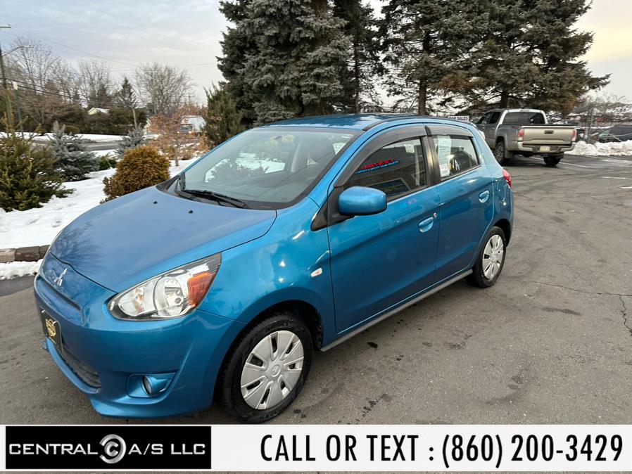2015 Mitsubishi Mirage 4dr HB CVT DE, available for sale in East Windsor, Connecticut | Central A/S LLC. East Windsor, Connecticut 2015 Mitsubishi Mirage 4dr HB CVT DE, available for sale in East Windsor, Connecticut | Central A/S LLC. East Windsor, Connecticut