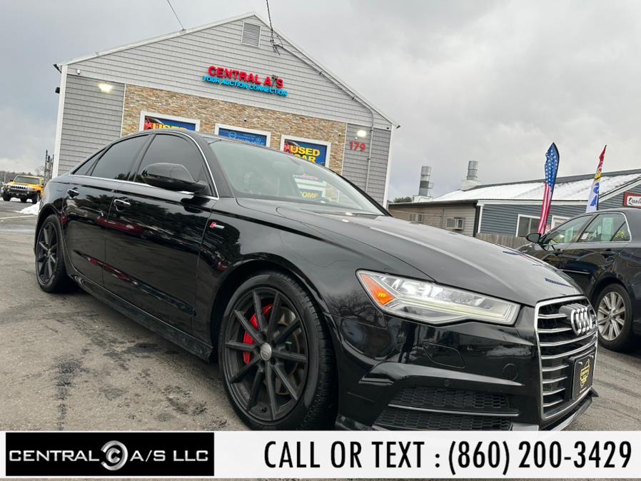 2017 Audi A6 3.0 TFSI Premium Plus quattro AWD, available for sale in East Windsor, Connecticut | Central A/S LLC. East Windsor, Connecticut