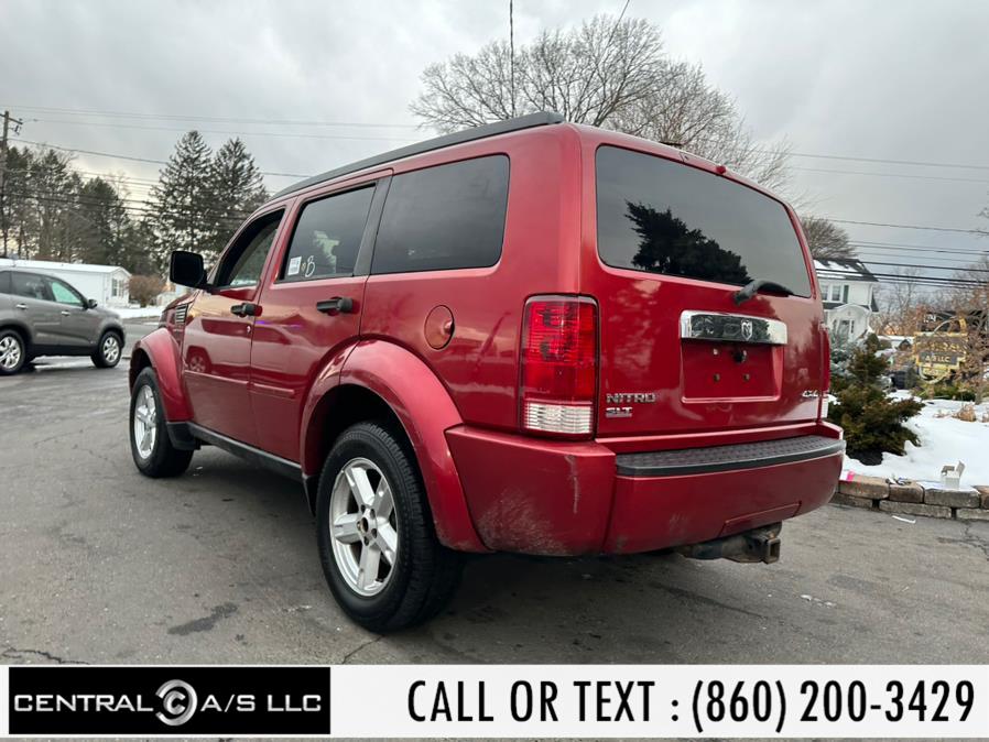 2008 Dodge Nitro 4WD 4dr SLT, available for sale in East Windsor, Connecticut | Central A/S LLC. East Windsor, Connecticut 2008 Dodge Nitro 4WD 4dr SLT, available for sale in East Windsor, Connecticut | Central A/S LLC. East Windsor, Connecticut